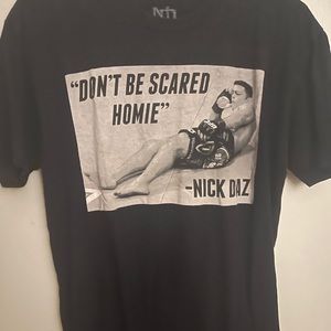 Nick Diaz don't be scared homie torque shorts mens size medium mma ufc